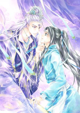 求公子欢喜《思凡》中勖扬天君的全身图,要清