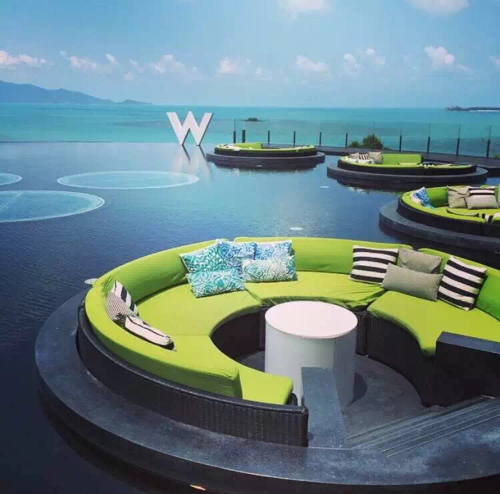 24 泰国,苏梅岛 w 酒店 (w retreat koh samui) 用微信扫描二维码