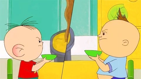 大耳朵图图第5季: 图图和大壮比赛谁的饭量大!