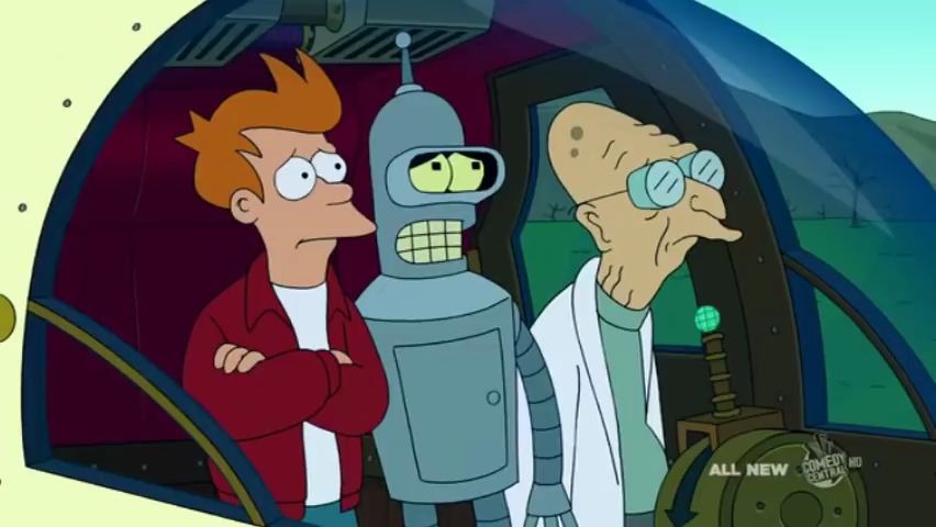 [图]Futurama Time Travel Song.