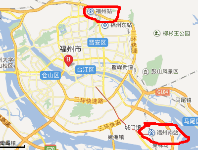 福州南站还是福州站离红旗村近