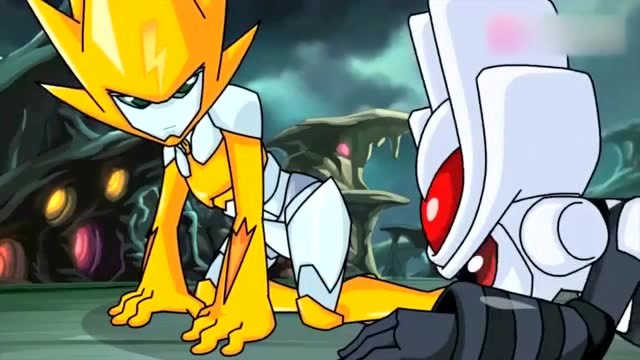 迪恩和暗夜冰狐打了起来,没想到却被 雷伊和 盖亚打飞了!