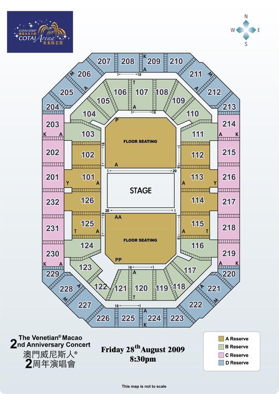 澳门金光综艺馆 116区 Q行 离舞台近吗?能看到明星的吗?