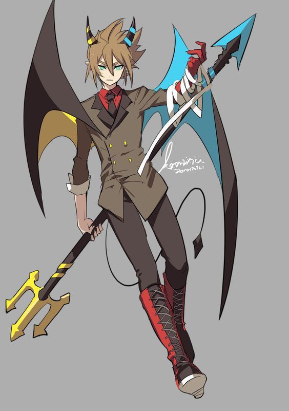 【凹凸世界】安雷 谁有这张恶魔安的图