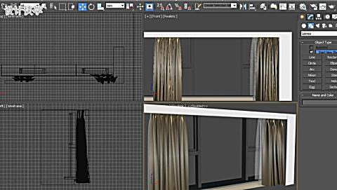 3dmax教程,  铝合金窗框建模讲解