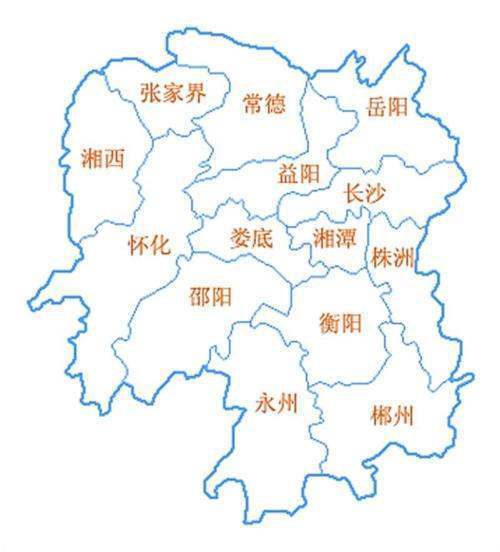 10,湖南省 (面积21.18万平方千米)