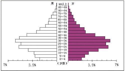 在种群数量中年龄组成曲线怎样表示