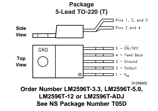 建议采用lm2596t-5.0,效率80%,电流3a.