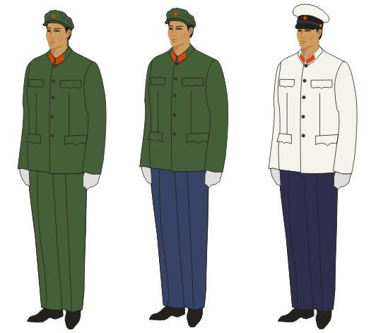 79年解放軍服裝式樣