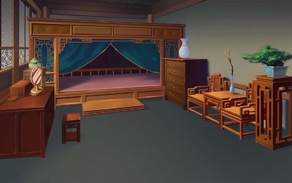 古代女子房间的门叫闺房.