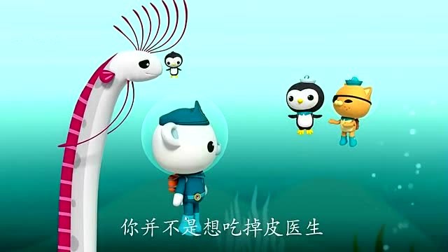 海底小纵队:皇带鱼是没有牙齿的,而且他只吃小生物