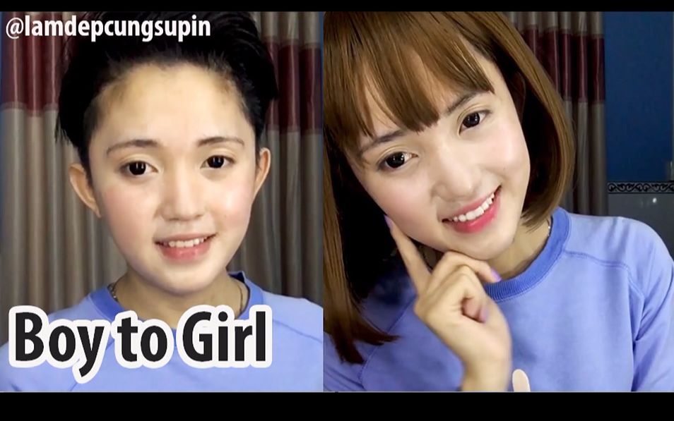 越南跨性别者supin的化妆术 (共7p)