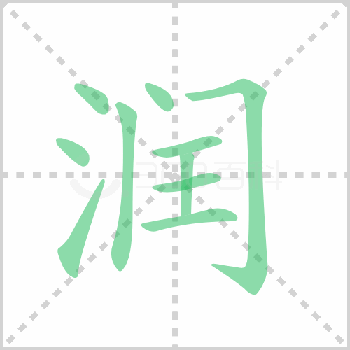 润的解释|读音|部首|组词