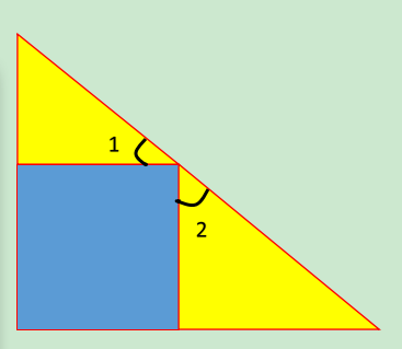 用正方形三角形拼图画图片