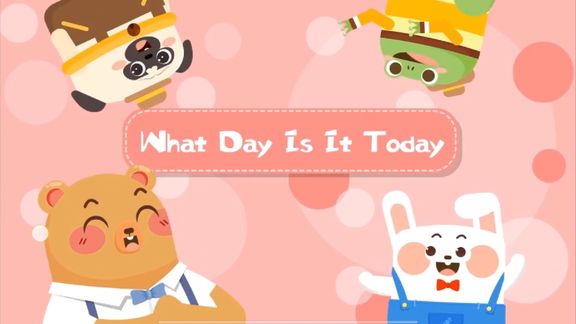 [图]唱歌曲学英语What day is it today? 五年级上册Unit 2 My Week