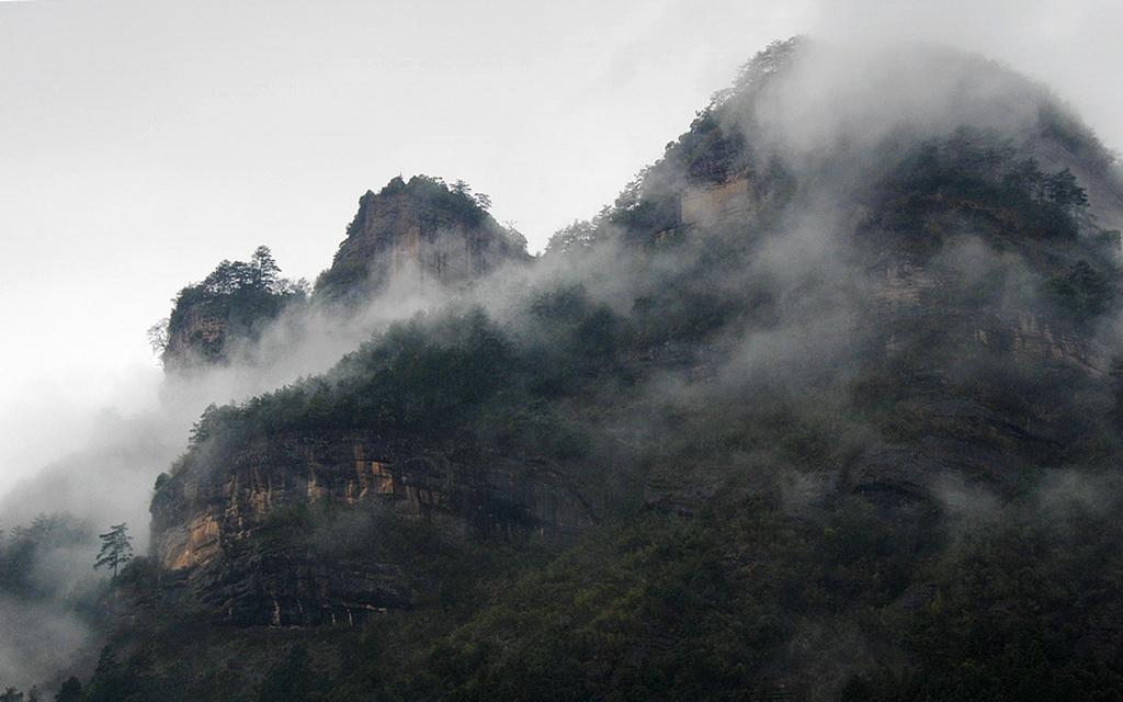 武夷山雨景电脑壁纸[图9]