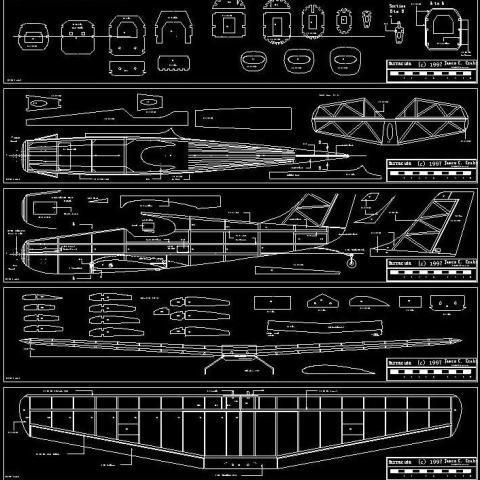 航模的图纸和计算公式 谁有啊