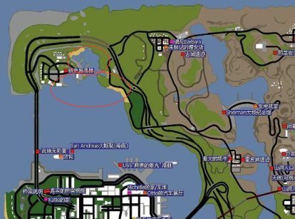 圣安地列斯哪有气垫船,不用秘籍,要图.