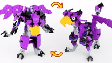 [图]乐高MOC积木 变形机器人 Transforming Griffin