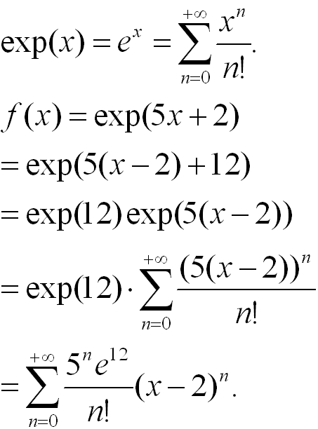高数函数展开成幂级数