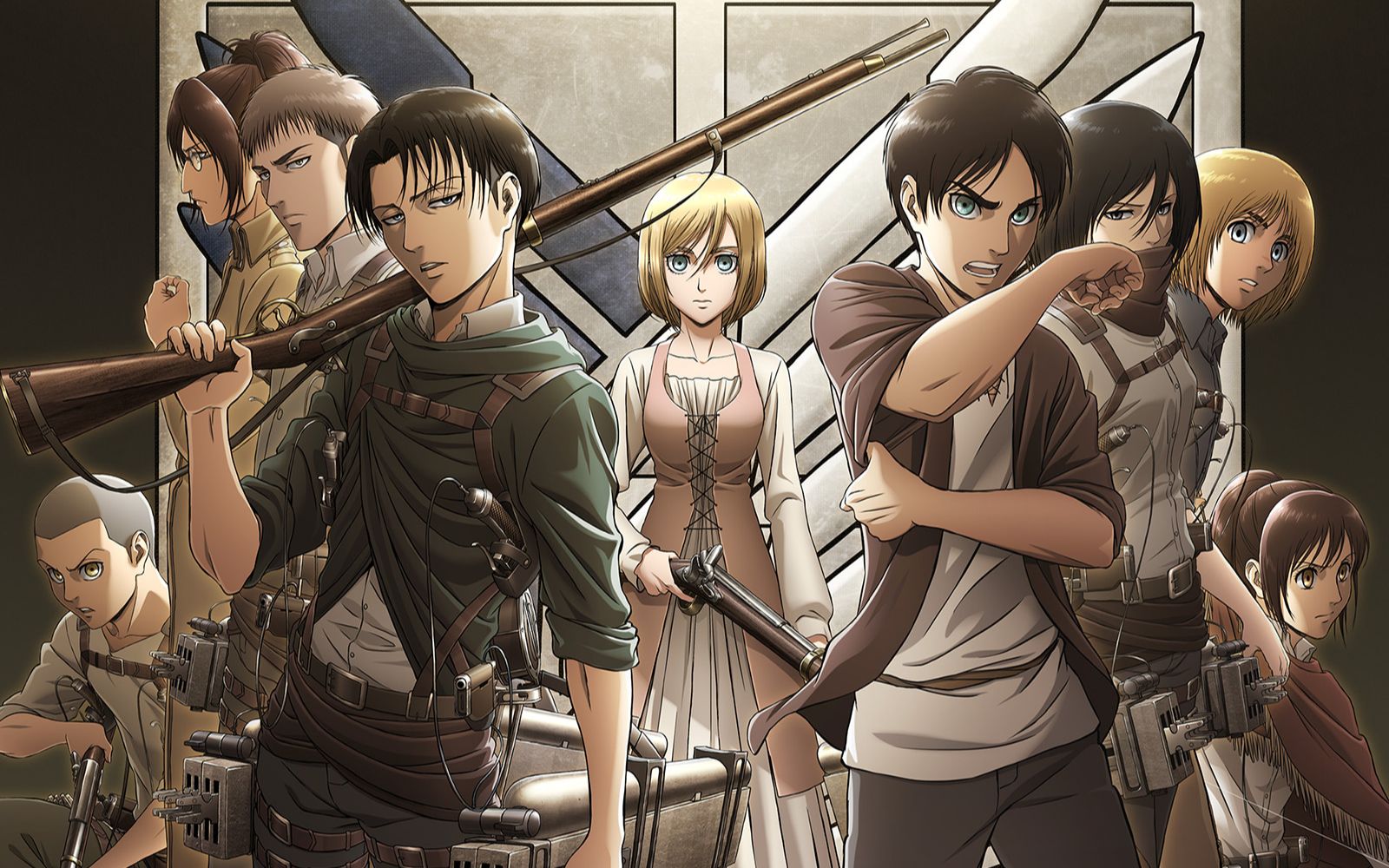 【7月】 b>进击的巨人 第一季 /b>第二季 官方回顾视频 【日语中字】