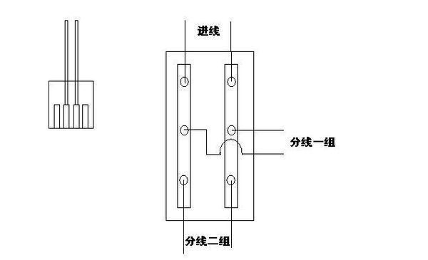 四芯水晶头接法图片