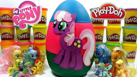 小马宝莉~培乐多彩泥奇趣蛋