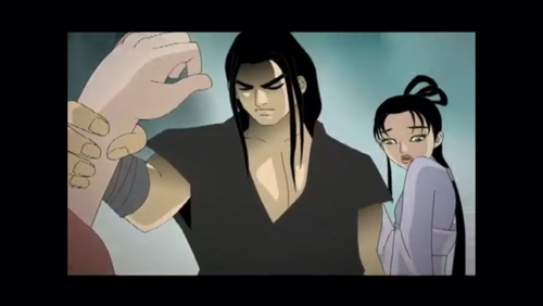 歌曲卜卦MV里的是什么动画片?是讲一男的英