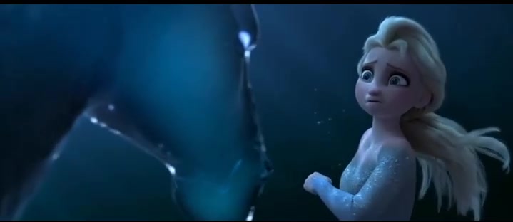  b>冰雪奇缘2 /b> 国语的也很棒!爱莎驯服水灵