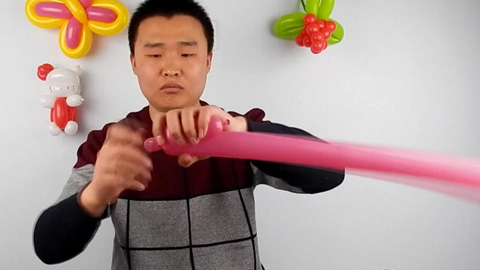 魔术气球宝剑  魔术气球单条造型 气球宝剑