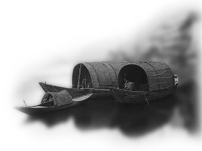 古代带篷子的船叫什么