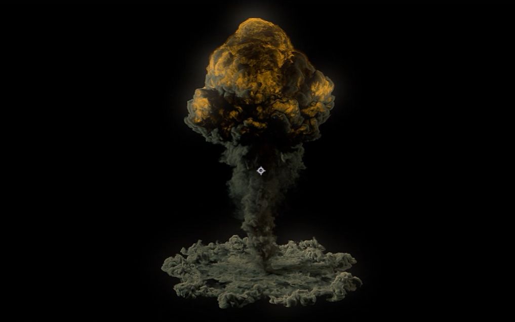 c4d特效教程--电影爆炸镜头制作 上