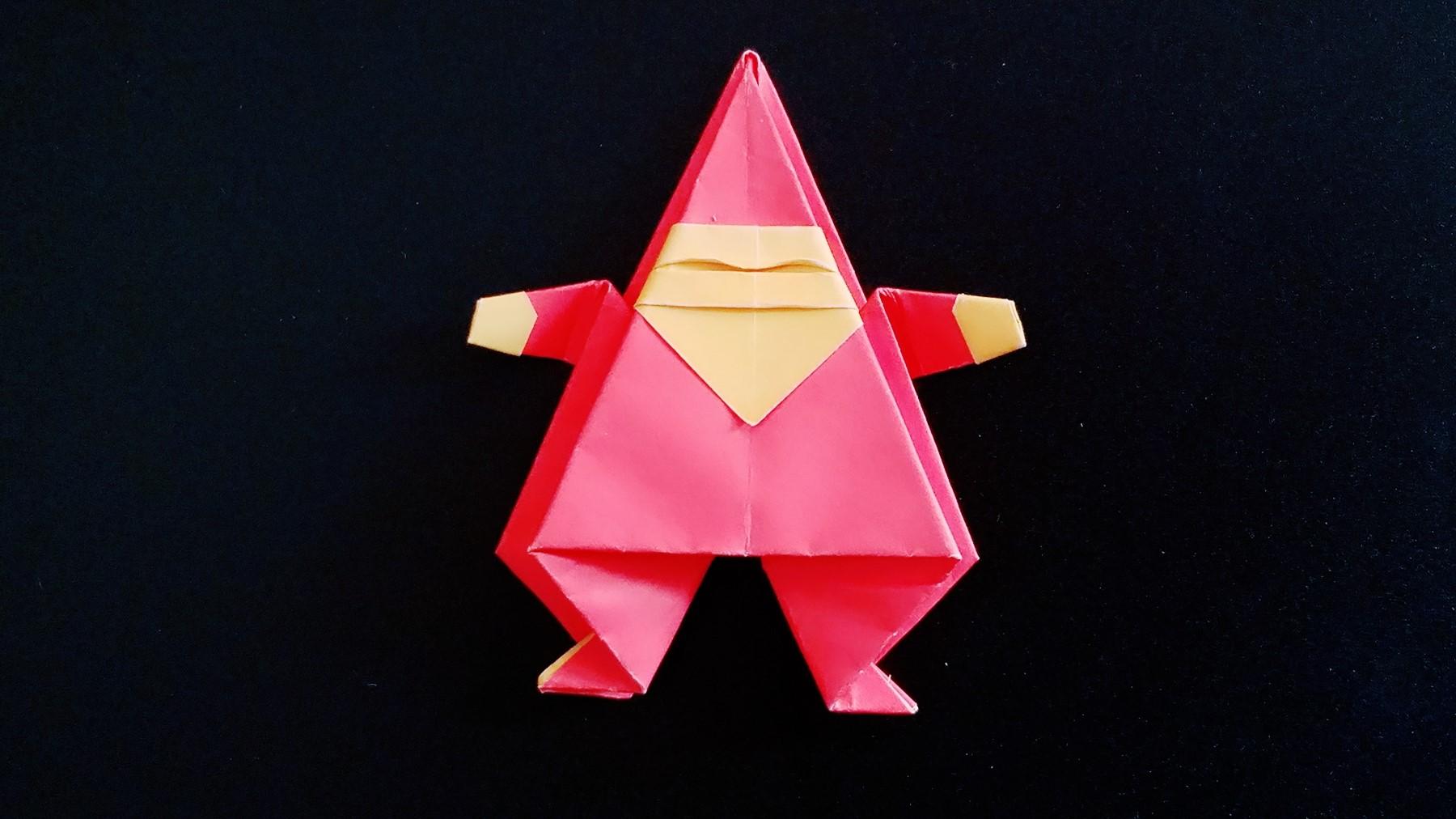 圣诞节折纸大全圣诞老人4折纸王子教你折纸