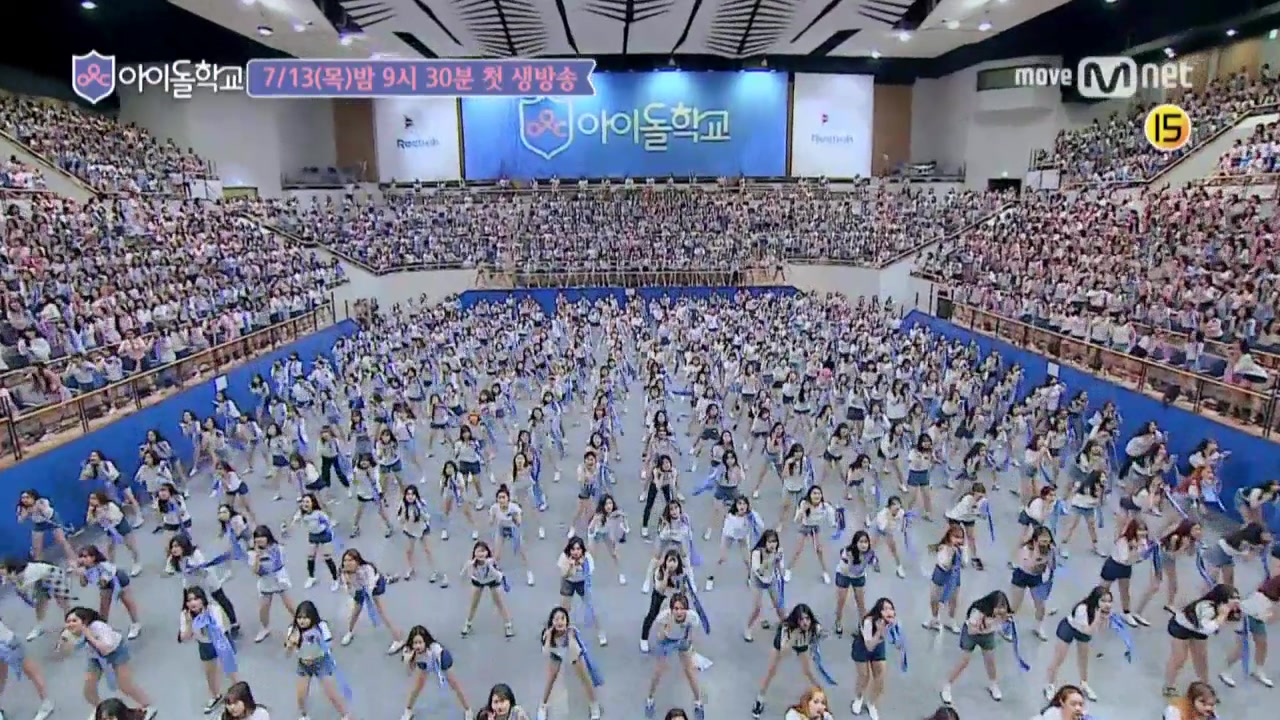 偶像学校】mnet新综艺  偶像学校 主题曲   因为漂亮