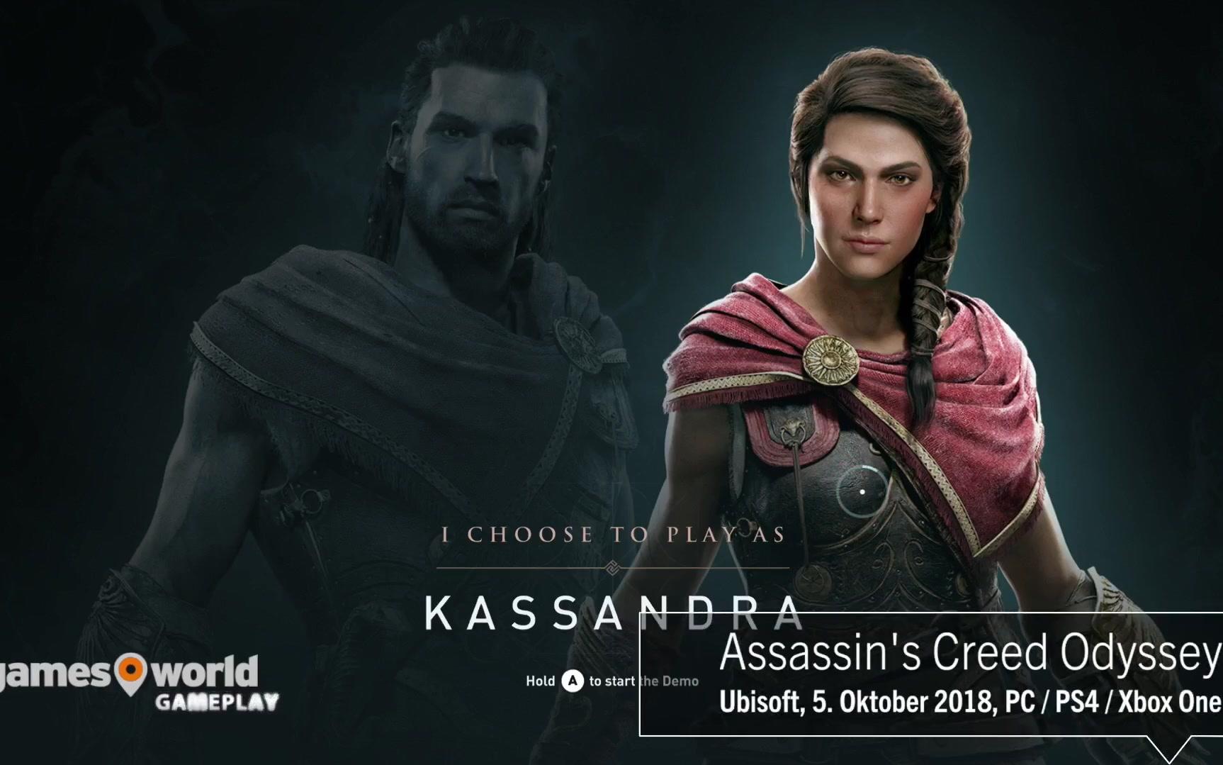 [图]《刺客信条:奥德赛Assassin-s Creed Odyssey》40分钟游玩演示