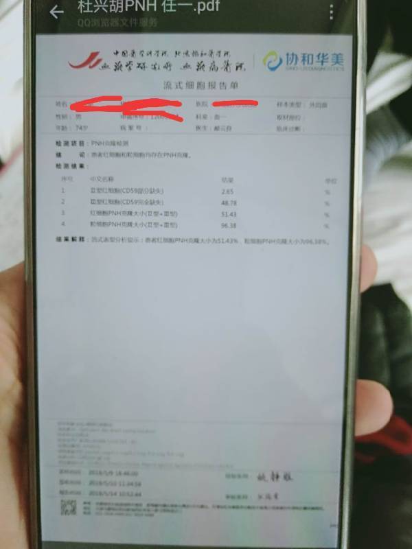 红细胞克隆大小参考值