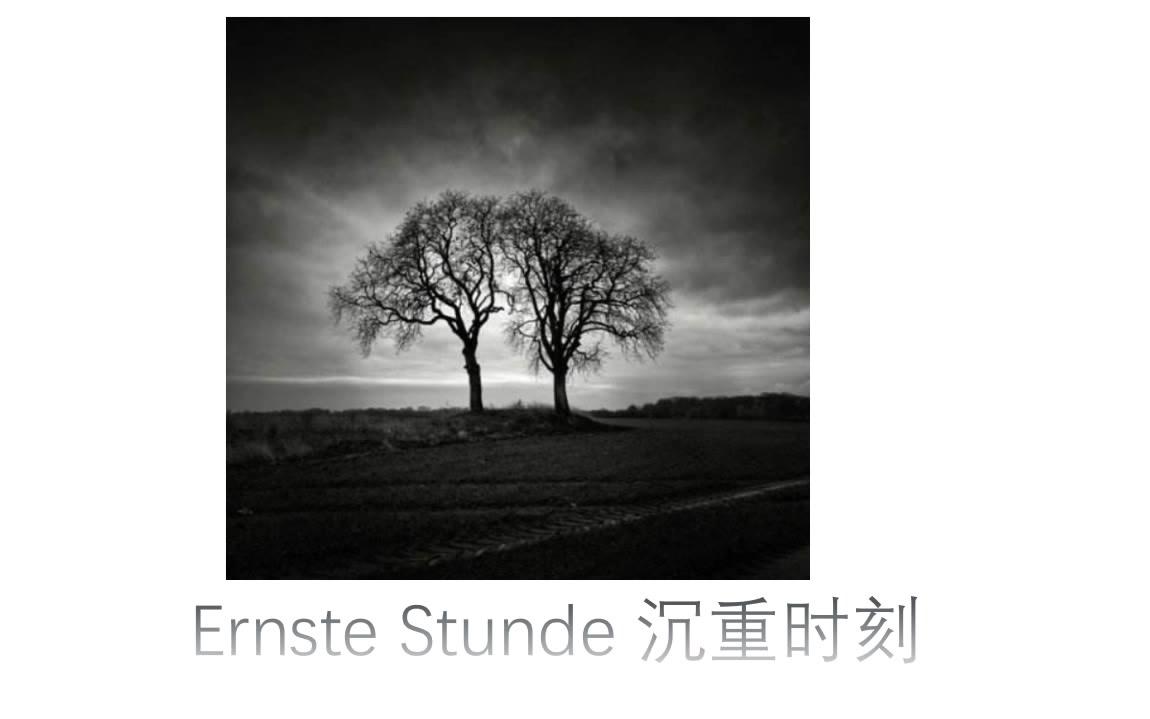 [图]德语诗歌 Ernste Stunde沉重时刻