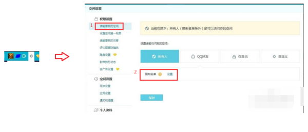 cqq空间访问权限=空间访问权限是什么意思