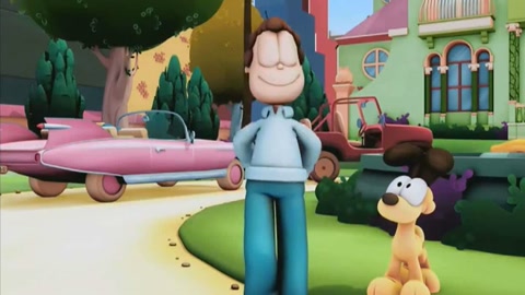 加菲猫的幸福生活:乔恩中了大奖,让 加菲猫给吃穷了