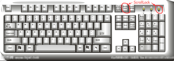 FN+scr lk是干什么用的