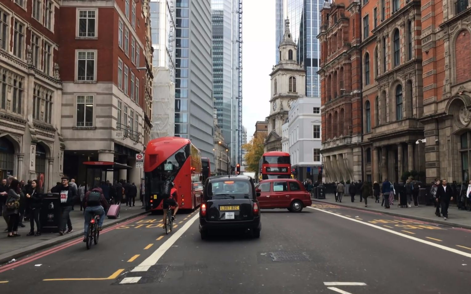 [图]伦敦 London Drive 4K - City Skyline - UK