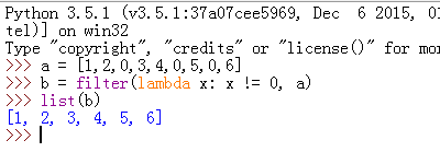 python数组中怎样删除符合条件的元素