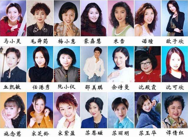 189位 香港tvb女演员,你能认出一半的都是牛人,可惜有人已经离世了!