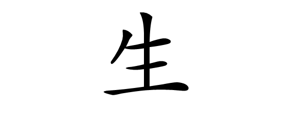 '生''字的楷书怎么写