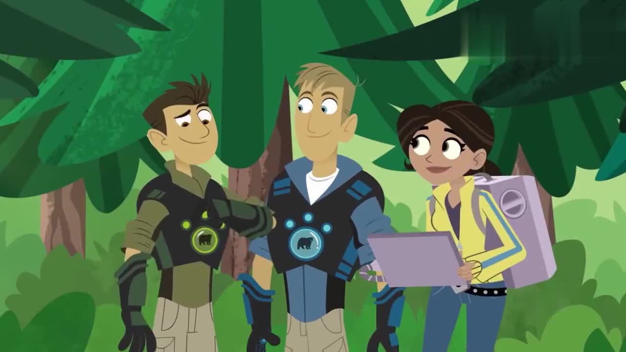 动物兄弟: 动物兄弟变身成黑熊,想和熊妈妈一起抓鱼,结果尴尬了