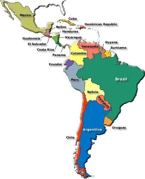 拉丁美洲人口是多少?有多少个国家?