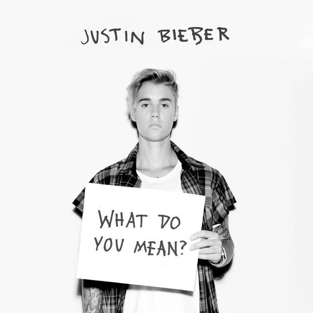 求一张 justin bieber 《what do you mean》的一张高清专辑照片 要求