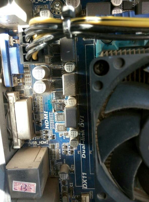 电脑主板这个黑方块烧了,能修吗?价格多少因为