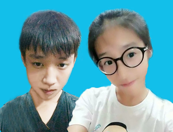 求帮忙p图 两个人的自拍 p成合照 可能亮度不同