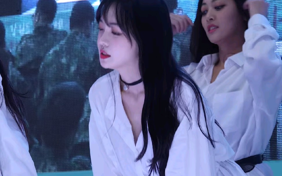 朴恩率韩国女团tropical性感热舞1